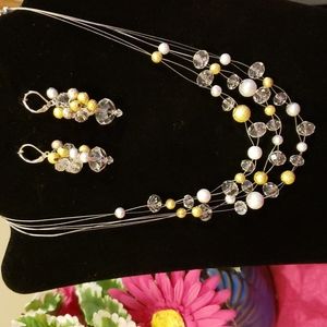 Necklace and earring set